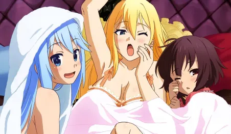 La franquicia de KonoSuba! podría revelar nuevos anuncios este mes