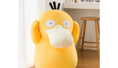 Pokémon: Psyduck inspira un peluche en tamaño real