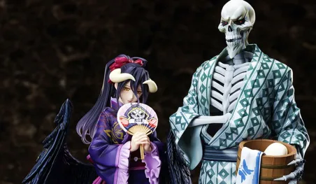Overlord: Albedo y Ainz inspiran unas figuras a escala