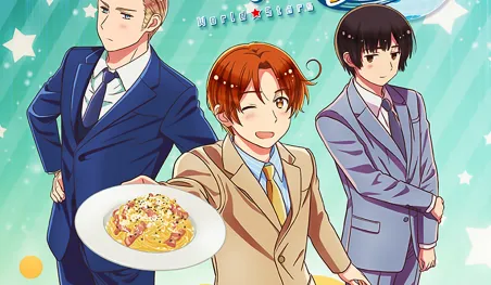 El anime Hetalia World Stars revela su primer visual