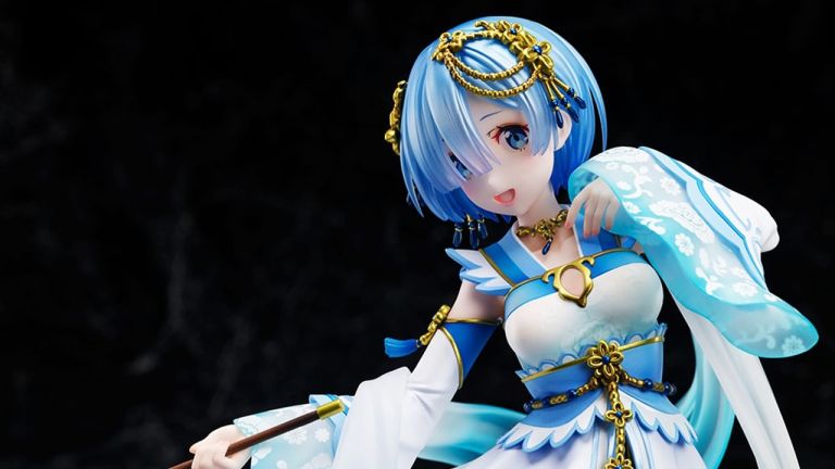 Re:Zero: Rem viste un hermoso atuendo chino en una figura