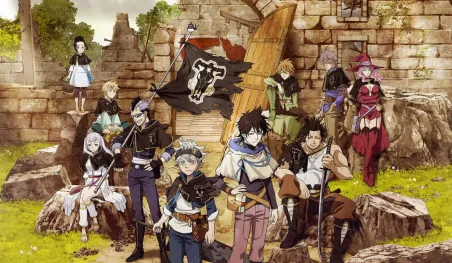 Revelan imagen promocional para la nueva temporada de Black Clover
