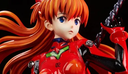 Rebuild of Evangelion: Asuka inspira una espectacular figura a escala