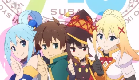 Revelan título e imagen promocional para la película de Kono Subarashii Sekai ni Shukufuku wo!