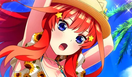 Gotoubun no Hanayome: Las chicas visten lindos trajes de baño para un evento