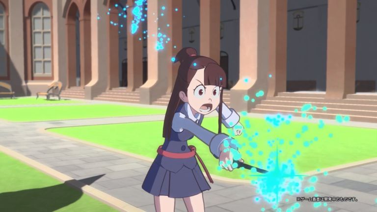 Se filtró un gameplay off-screen del juego de Little Witch Academia