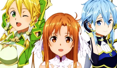 Sword Art Online: Asuna, Leafa y Sinon interpretan un tema musical