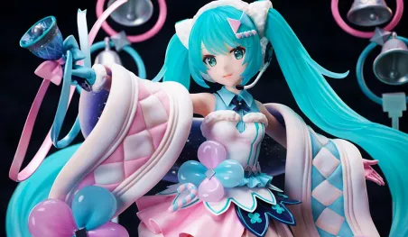 Hatsune Miku inspira una hermosa figura a escala