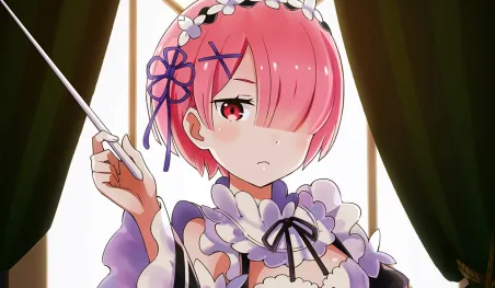Re:Zero: Ram inspira un enorme y cómico cojín
