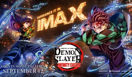 Demon Slayer revela nuevo póster IMAX para Infinity Castle