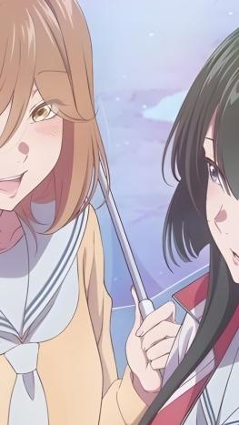 El yuri The Moon on a Rainy Night revela primer tráiler y su elenco de voces