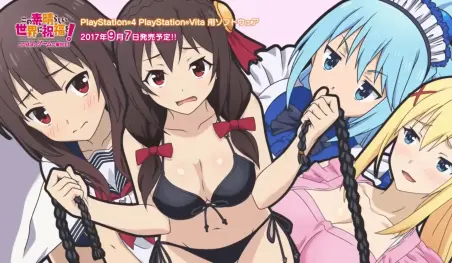 KonoSuba Obtiene un Videojuego para PS4 y PS Vita