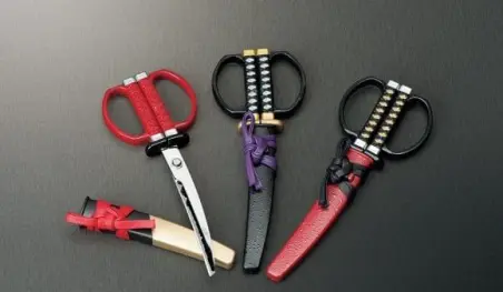 Las katanas de los cuatro mejores samurai de Japón vuelven en forma de tijeras