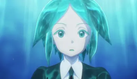 El video musical de "Land of the Lustrous" muestra el tema musical de Yurika