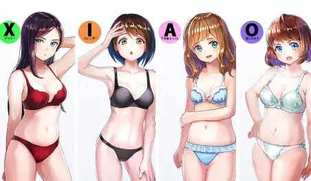 Cómo dibujar cuatro diferentes tipos de cuerpo de chica anime