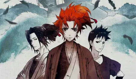 Revelan tres nuevos diseños de personajes para la película Peace Maker Kurogane - Omou-michi