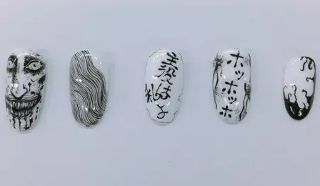El anime Junji Ito Collection ahora es un diseño de uñas