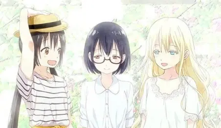 Asobi Asobase reveló una imagen promocional para su anime