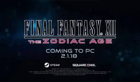 Final Fantasy XII: The Zodiac Age se lanzará para PC el 1 de febrero