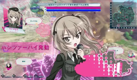 Girls und Panzer: Dream Tank Match sacó su segundo video promocional