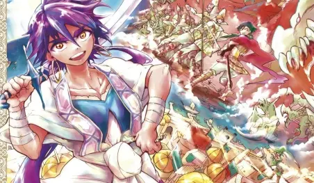 Finalizó el manga spin-off Magi: Sinbad no Bouken