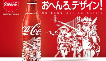 Las chicas del anime Ohenro promocionan Coca-Cola