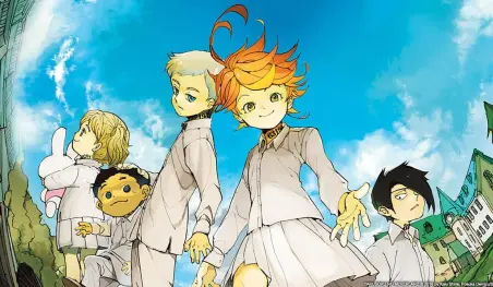 Revelan nueva imagen promocional y staff del anime Yakusoku no Neverland