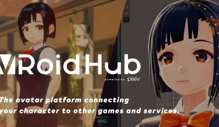 Anuncian VRoid Hub, plataforma para compartir modelos en 3D