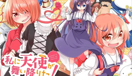 El anime Watashi ni Tenshi ga Maiorita! se estrenará en 2019