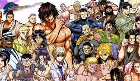 Revelan nuevos miembros del reparto del anime Kengan Ashura