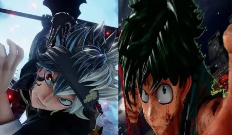 Revelan video promocional con Asta y Deku para el juego Jump Force