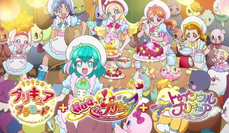 Revelan imágenes promocionales para la película Precure Miracle Universe