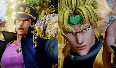 Revelan tráiler promocional de los personajes Jotaro y Dio para Jump Force