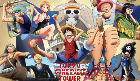 Tokyo Tower celebra el vigésimo aniversario del anime One Piece con una exhibición