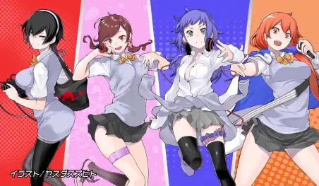 Revelan imagen promocional para el anime Microphone Soul Spinners ~Kotodama Shoujo~
