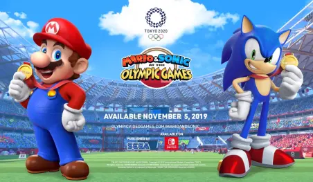 Revelan video promocional para el juego Mario & Sonic at the Olympic Games Tokyo 2020