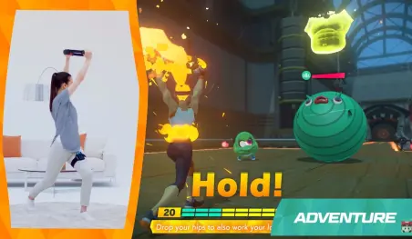 Anuncian el juego Ring Fit Adventure