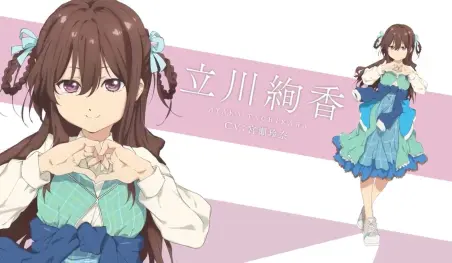 El nuevo video promocional del anime 22/7 muestra al personaje Ayaka Tachikawa