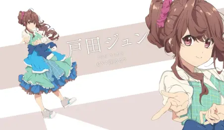 El nuevo video promocional del anime 22/7 muestra al personaje Jun Toda