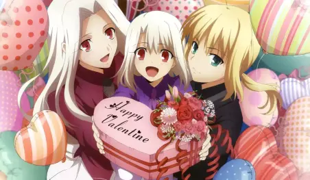 ¡Feliz San Valentín te desea el anime!