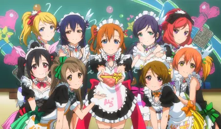 El grupo µ's de Love Live! anuncia una colaboración con un centro comercial