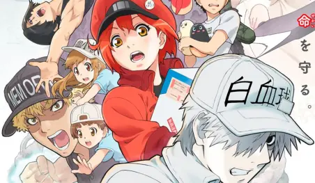 La segunda temporada de Hataraku Saibou se estrenará en 2021