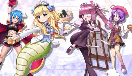 La serie Jashin-chan Dropkick tendrá un juego para smartphones