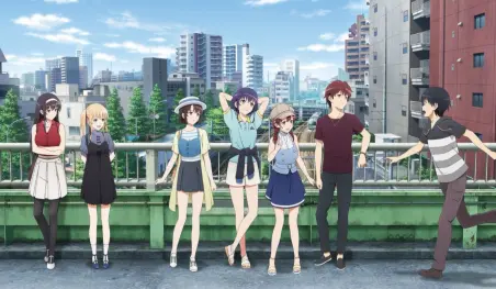 Saekano anuncia la fecha del estreno de su película en formatos DVD y Blu-ray