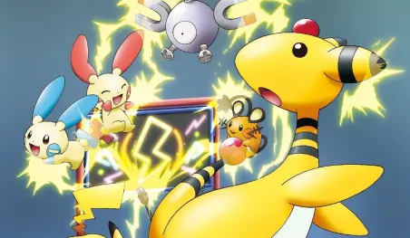 Pokémon: Pikachu, Ampharos y otros inspiran una electrizante figura
