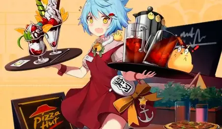 Azur Lane y Pizza Hut se unen en una campaña