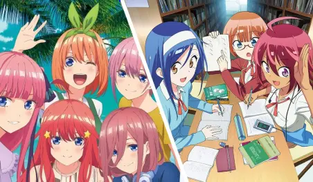 El autor de We Never Learn dibujó a las quintillizas de Gotoubun no Hanayome