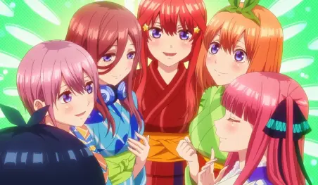 Gotoubun no Hanayome celebra el cumpleaños de las quintillizas