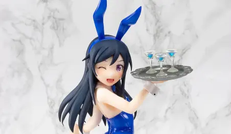 Oreimo: Ayase se viste de conejita en una figura a escala