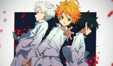 Yakusoku no Neverland lanza una ilustración sobre el coronavirus